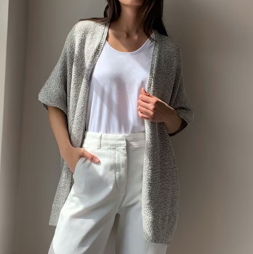 Aritzia Community Iconic Cape Knit Cardigan - Picture 1 of 9